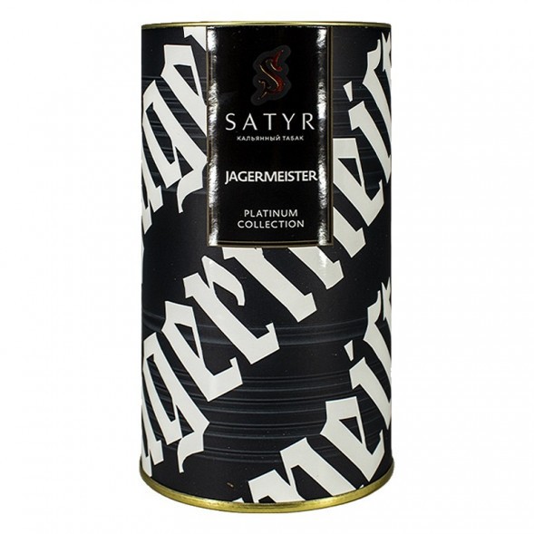 Табак Satyr Platinum - Jagermeister Limited Edition (Егермейстер Лимитед, 100 грамм) купить в Иркутске