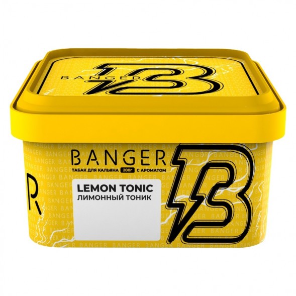 Табак Banger - Lemon Tonik (Лимонный Тоник, 200 грамм) купить в Иркутске