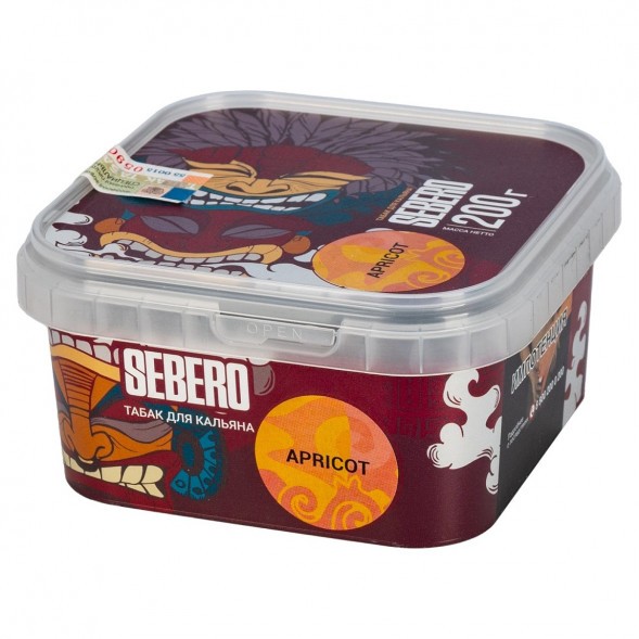 Табак Sebero - Apricot (Абрикос, 200 грамм) купить в Иркутске