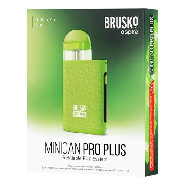 Электронная сигарета Brusko - Minican PRO Plus (Зеленый) купить в Иркутске