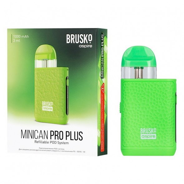 Электронная сигарета Brusko - Minican PRO Plus (Зеленый) купить в Иркутске