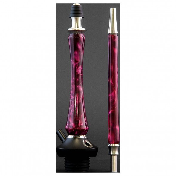 Кальян UNION - Sleek Акрил (Фиолетово-Красный, Без Колбы) купить в Иркутске