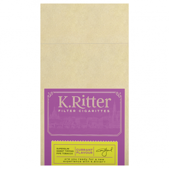 Сигариты K.Ritter - Currant SuperSlim (Смородина​​, 20 штук) купить в Иркутске