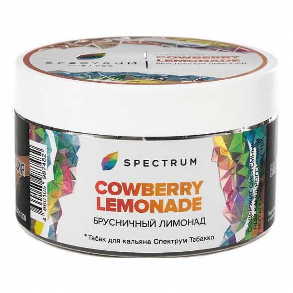 Табак Spectrum - Cowberry Lemonade (Брусничный Лимонад, 200 грамм) купить в Иркутске