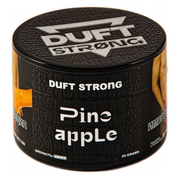 Табак Duft Strong - Pineapple (Ананас, 40 грамм) купить в Иркутске