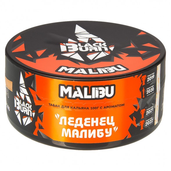 Табак BlackBurn - Malibu (Леденец Малибу, 100 грамм) купить в Иркутске