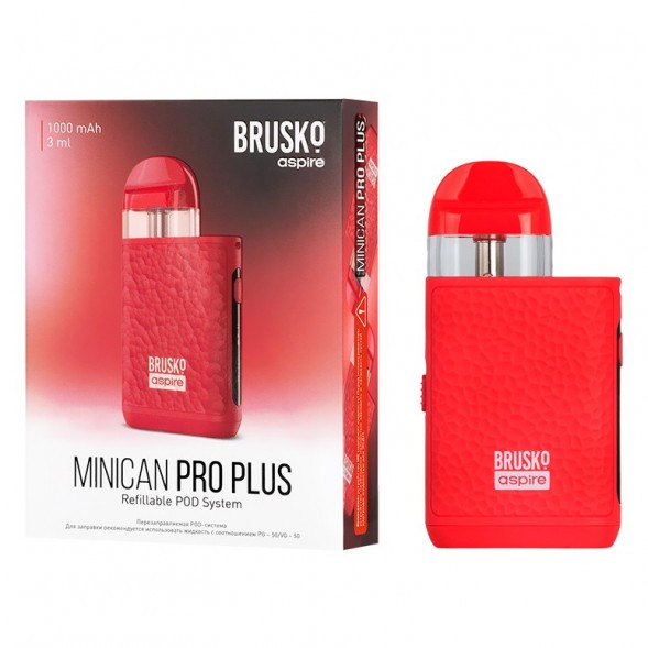 Электронная сигарета Brusko - Minican PRO Plus (Красный) купить в Иркутске