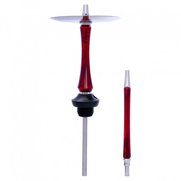 Кальян UNION - Sleek Акрил (Красный, Без Колбы) купить в Иркутске