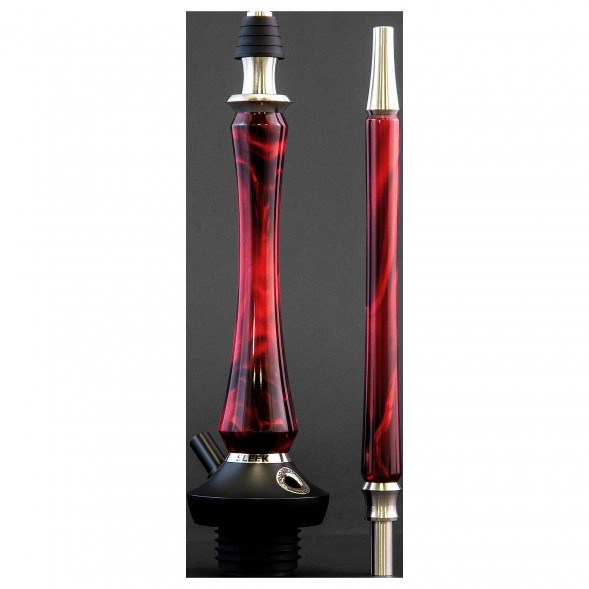 Кальян UNION - Sleek Акрил (Красный, Без Колбы) купить в Иркутске