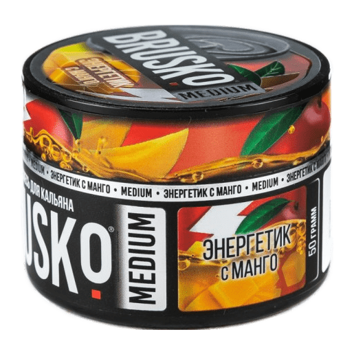 Смесь Brusko Medium - Энергетик с Манго (50 грамм) купить в Иркутске