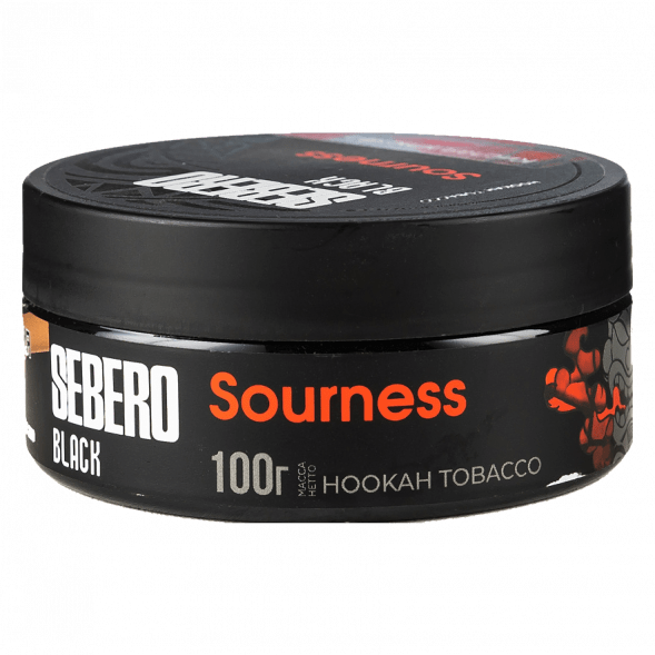 Табак Sebero Black - Sourness (Кислая Клюква, 100 грамм) купить в Иркутске