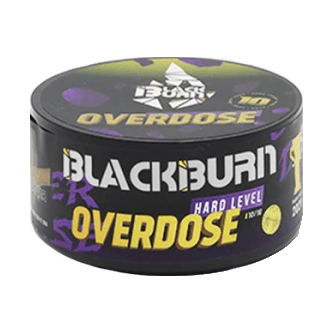 Табак BlackBurn - Overdose (Лимон - Лайм, 25 грамм) купить в Иркутске