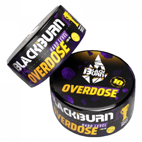 Табак BlackBurn - Overdose (Лимон - Лайм, 25 грамм) купить в Иркутске