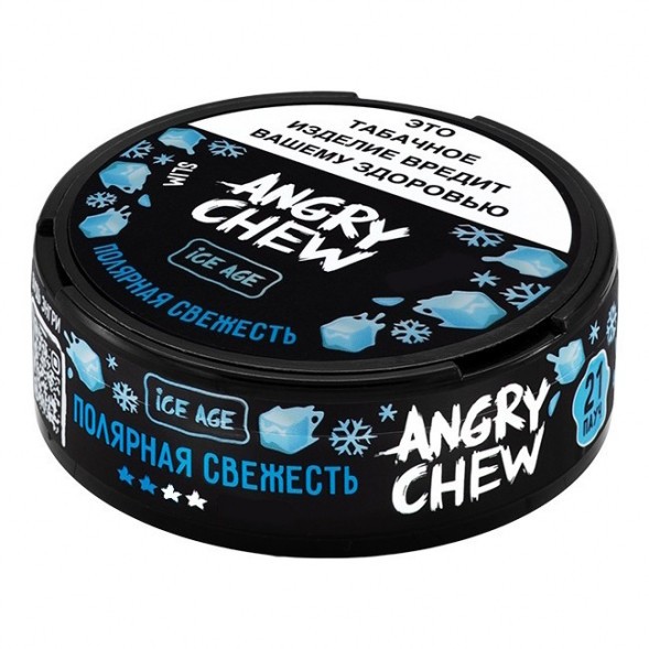 Табак жевательный Angry Chew Slim Medium - Полярная Свежесть (12 грамм) купить в Иркутске