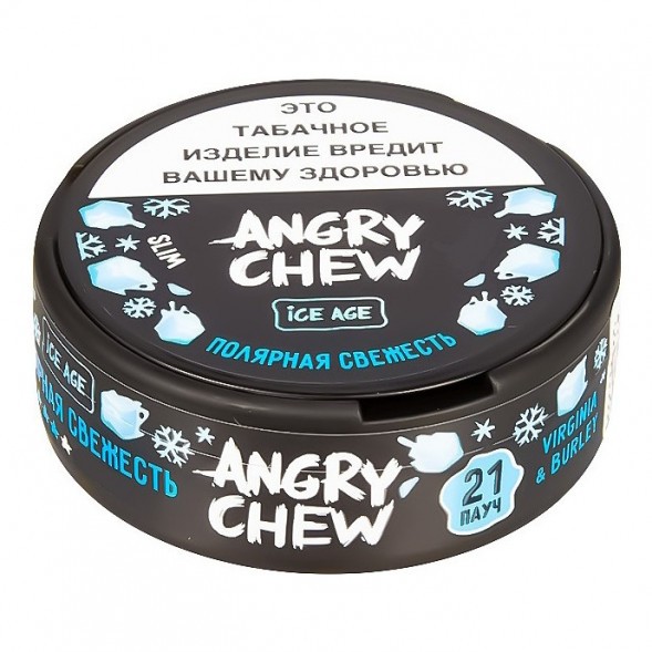 Табак жевательный Angry Chew Slim Medium - Полярная Свежесть (12 грамм) купить в Иркутске