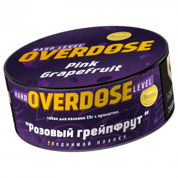 Табак Overdose - Pink Grapefuit (Розовый Грейпфрут, 25 грамм) купить в Иркутске
