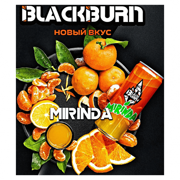 Табак BlackBurn - Mirinda (Мандариновая Газировка, 100 грамм) купить в Иркутске