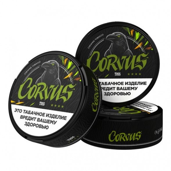 Табак жевательный CORVUS - TOSS Slim Мята (13 грамм) купить в Иркутске
