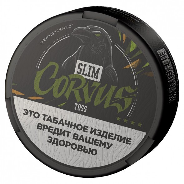 Табак жевательный CORVUS - TOSS Slim Мята (13 грамм) купить в Иркутске