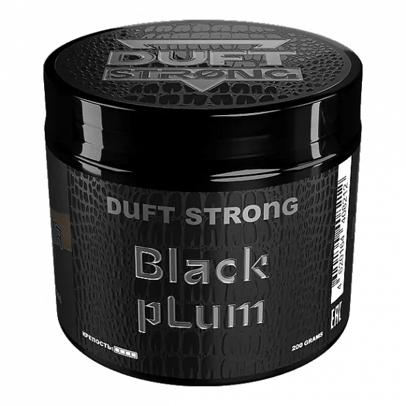 Табак Duft Strong - Black Plum (Чернослив, 200 грамм) купить в Иркутске