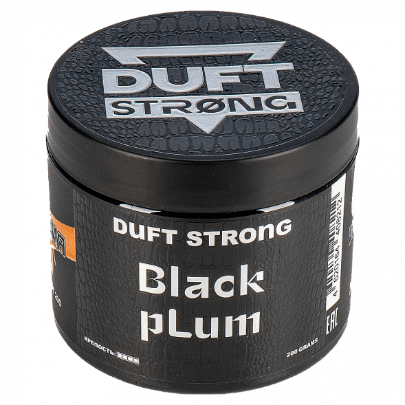 Табак Duft Strong - Black Plum (Чернослив, 200 грамм) купить в Иркутске