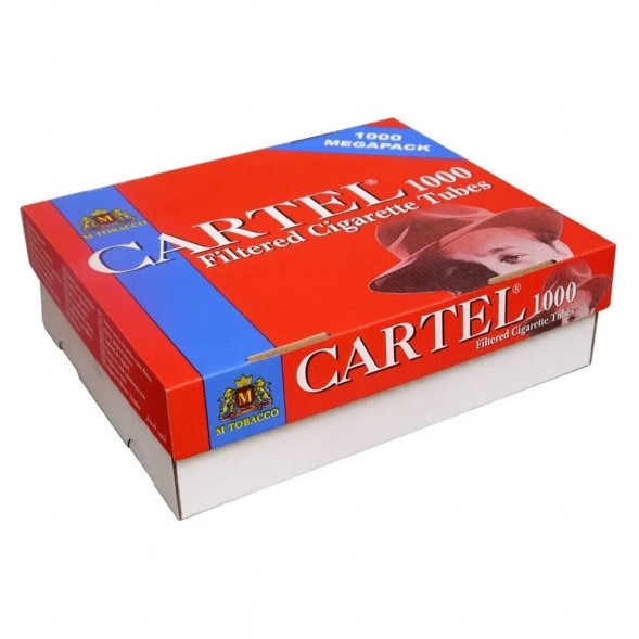 Гильзы сигаретные Cartel - 84x15 мм (1000 штук) купить в Иркутске