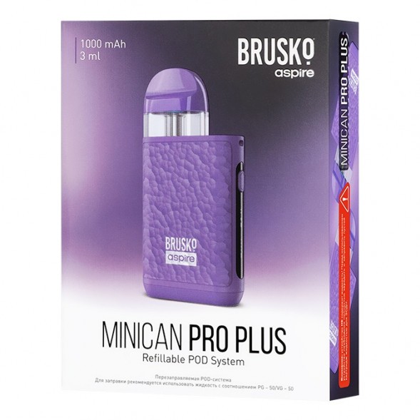Электронная сигарета Brusko - Minican PRO Plus (Фиолетовый) купить в Иркутске