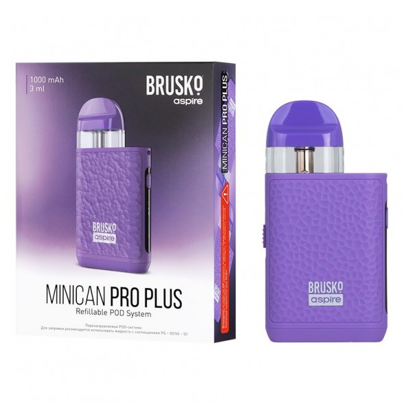 Электронная сигарета Brusko - Minican PRO Plus (Фиолетовый) купить в Иркутске