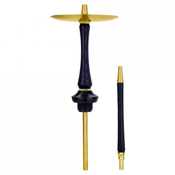 Кальян UNION - Sleek PVD Black (Чёрный, Без Колбы) купить в Иркутске