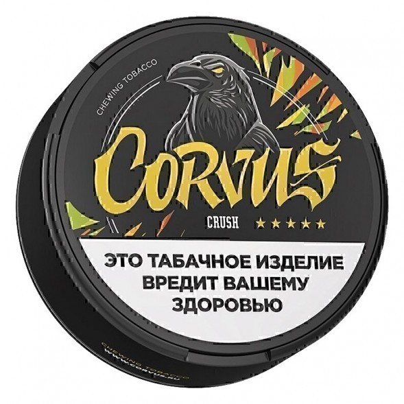 Табак жевательный CORVUS - CRUSH Slim Мята (13 грамм) купить в Иркутске
