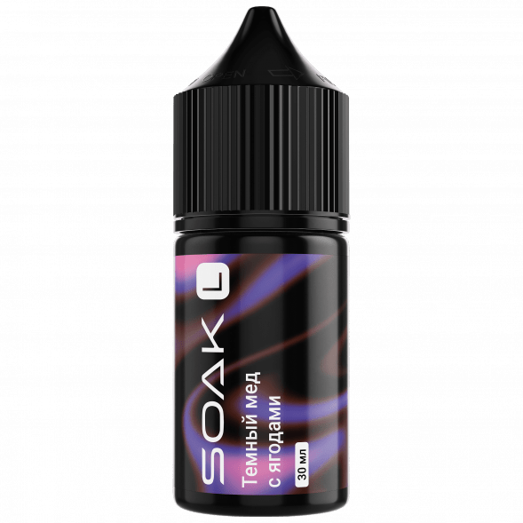 Жидкость SOAK L30 - Dark Honey Berries (Тёмный Мёд с Ягодами, 30 мл, 2 мг) купить в Иркутске