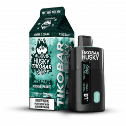 TIKOBAR HUSKY Сибирь - Мятный Мохито (Mint Mojito, 12000 затяжек)