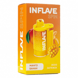 INFLAVE SPIN - Манго Банан (8000 затяжек)