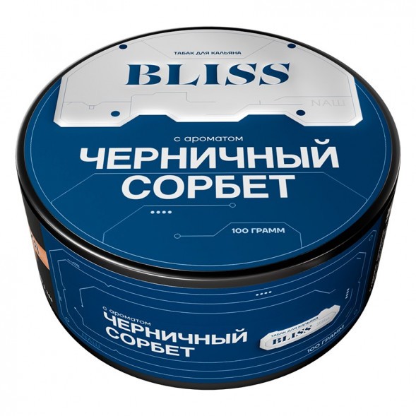 Табак Bliss - Черничный Сорбет (100 грамм) купить в Иркутске