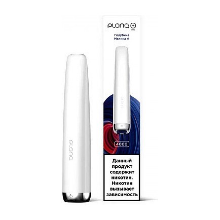 PLONQ PLUS PRO - Голубика Малина (Blueberry Raspberry, 4000 затяжек) купить в Иркутске