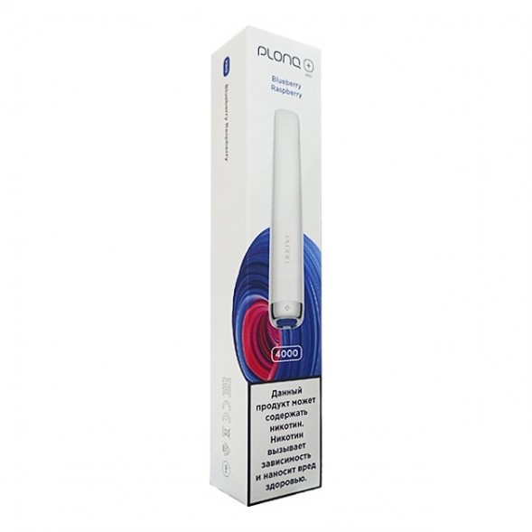 PLONQ PLUS PRO - Голубика Малина (Blueberry Raspberry, 4000 затяжек) купить в Иркутске