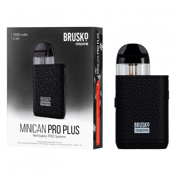 Электронная сигарета Brusko - Minican PRO Plus (Черный) купить в Иркутске
