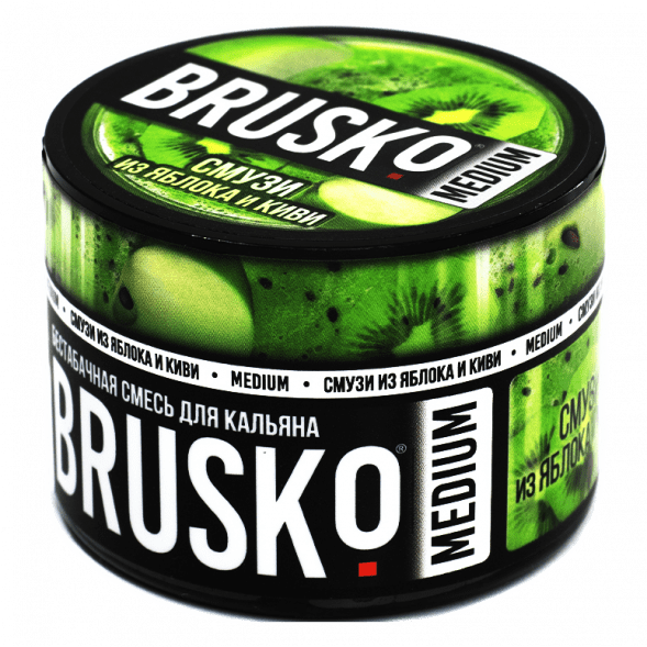 Смесь Brusko Medium - Смузи из Яблока и Киви (50 грамм) купить в Иркутске