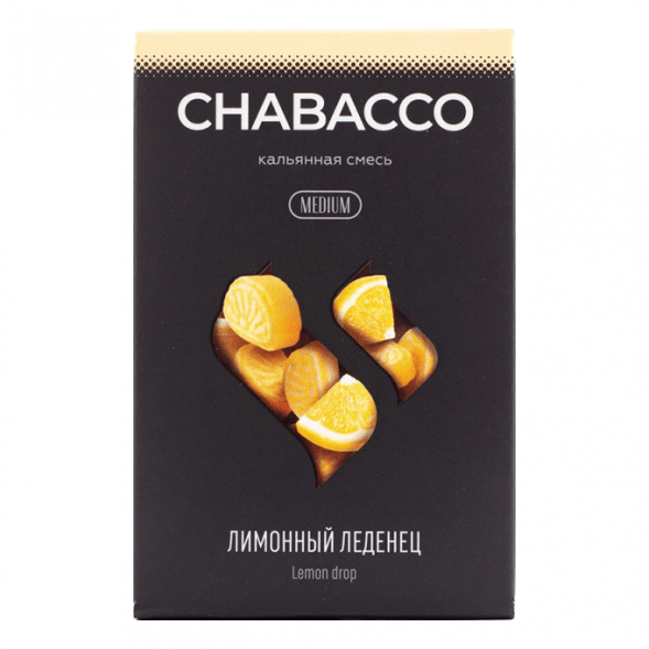 Смесь Chabacco MIX MEDIUM - Lemon Drop (Лимонный Леденец, 50 грамм) купить в Иркутске
