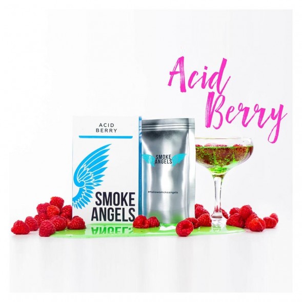 Табак Smoke Angels - Acid Berry (Кислая Малина, 25 грамм) купить в Иркутске