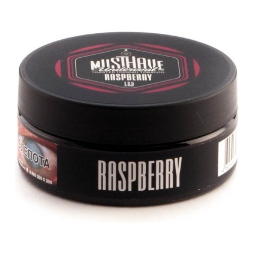 Табак Must Have - Raspberry (Малина, 125 грамм) купить в Иркутске