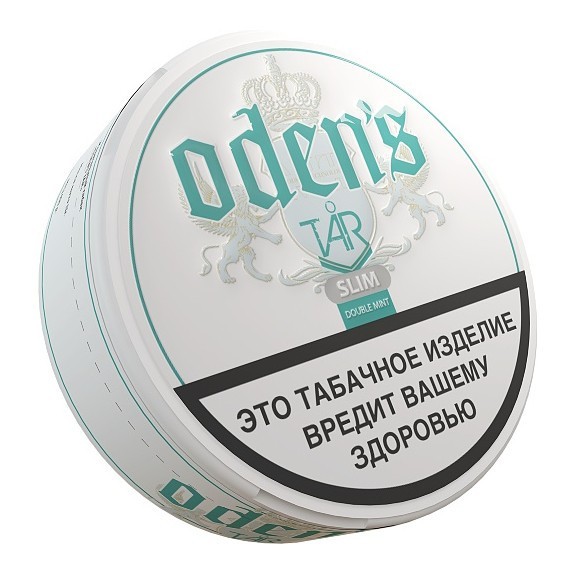 Табак жевательный ODENS - TAR Double Mint Slim (10 грамм, Россия) купить в Иркутске