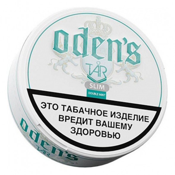 Табак жевательный ODENS - TAR Double Mint Slim (10 грамм, Россия) купить в Иркутске