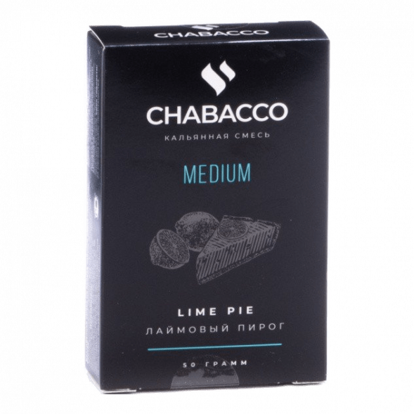 Смесь Chabacco MEDIUM - Lime Pie (Лаймовый Пирог, 50 грамм) купить в Иркутске