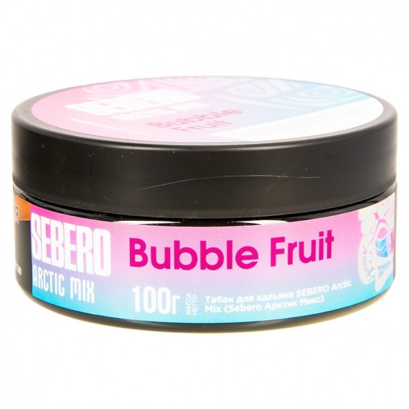 Табак Sebero Arctic Mix - Bubble Fruit (Фруктовая Жвачка, 100 грамм) купить в Иркутске