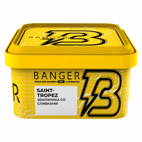 Табак Banger - Saint-Tropez (Земляника со Сливками, 200 грамм) купить в Иркутске