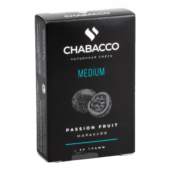 Смесь Chabacco MEDIUM - Passion Fruit (Маракуйя, 50 грамм) купить в Иркутске