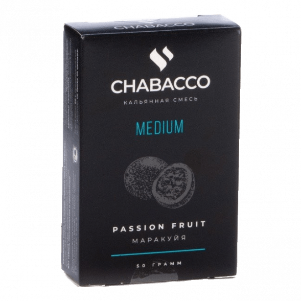 Смесь Chabacco MEDIUM - Passion Fruit (Маракуйя, 50 грамм) купить в Иркутске