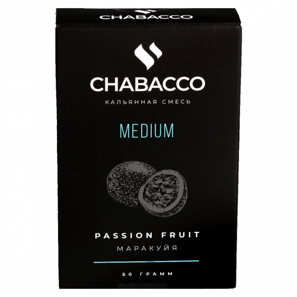 Смесь Chabacco MEDIUM - Passion Fruit (Маракуйя, 50 грамм) купить в Иркутске