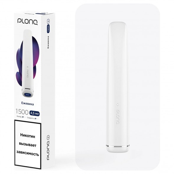 PLONQ PLUS - Ежевика (1500 затяжек) купить в Иркутске